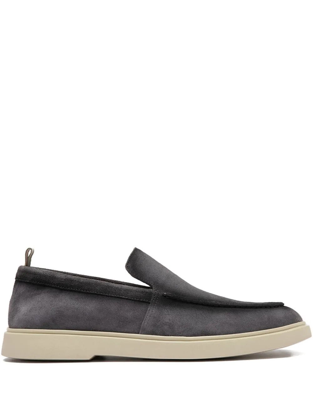 Officine Creative Bones suede loafers - グレー