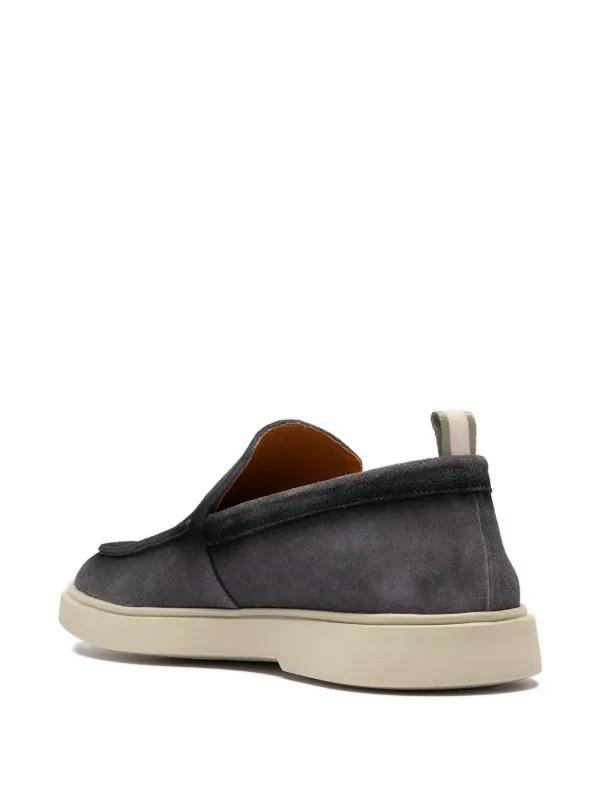 Officine Creative Bones Suede Loafers | Grey | FARFETCH display picture 3