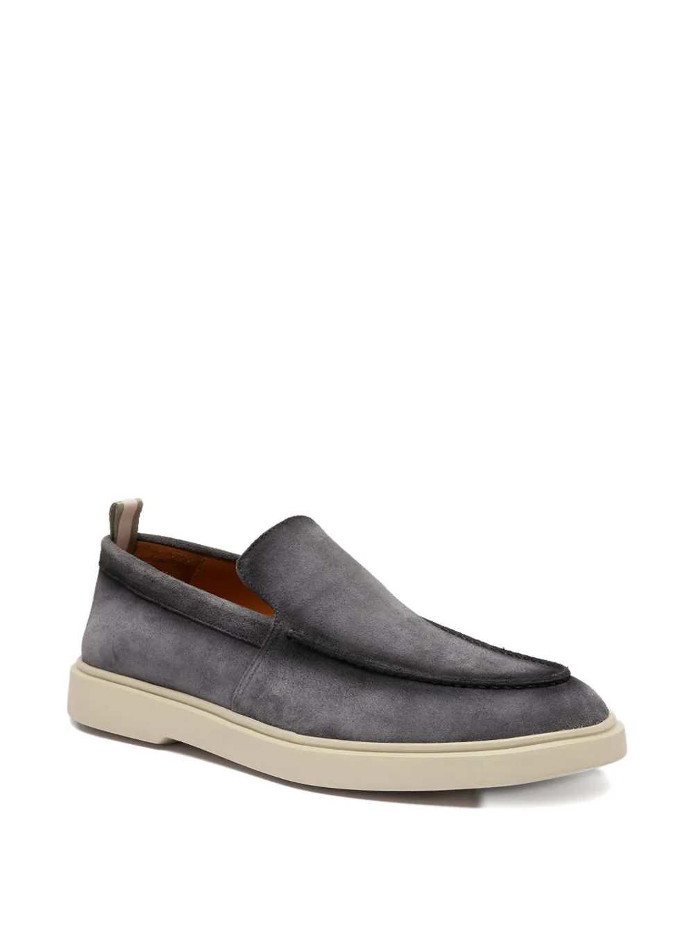 Officine Creative Bones suede loafers - Grijs