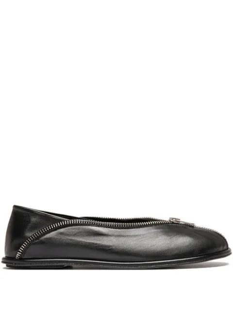 Officine Creative zip-detail loafers
