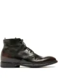 Officine Creative Emory lace-up leather boots - Black