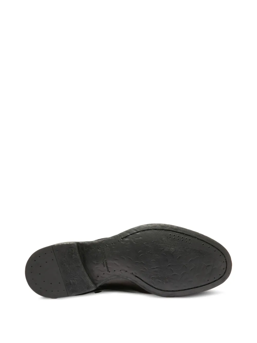 Officine Creative Emory leren veterlaarzen Zwart