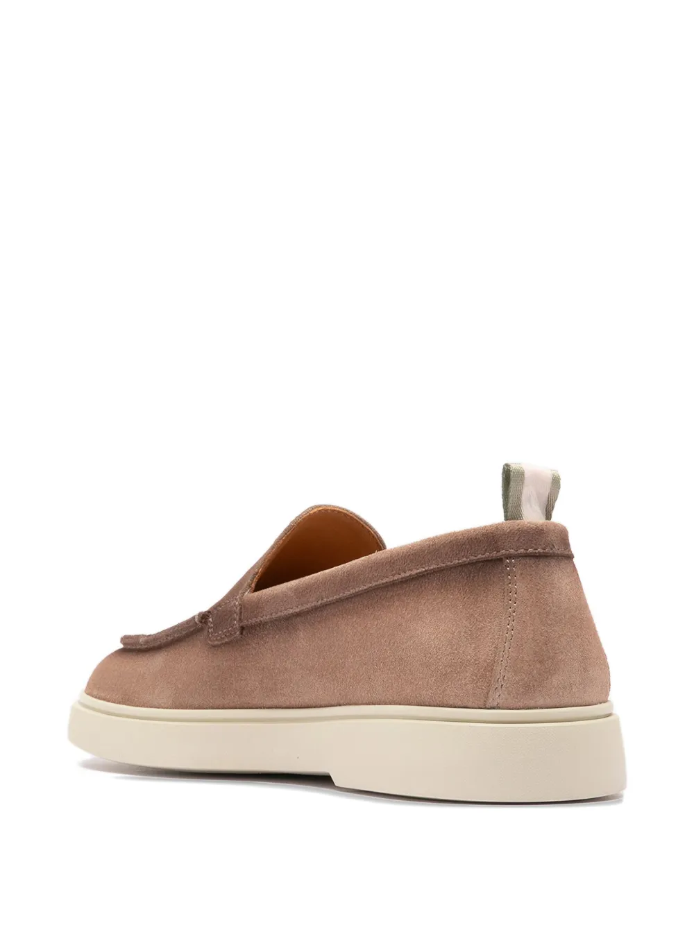 Officine Creative Bones 101 suède loafers Bruin