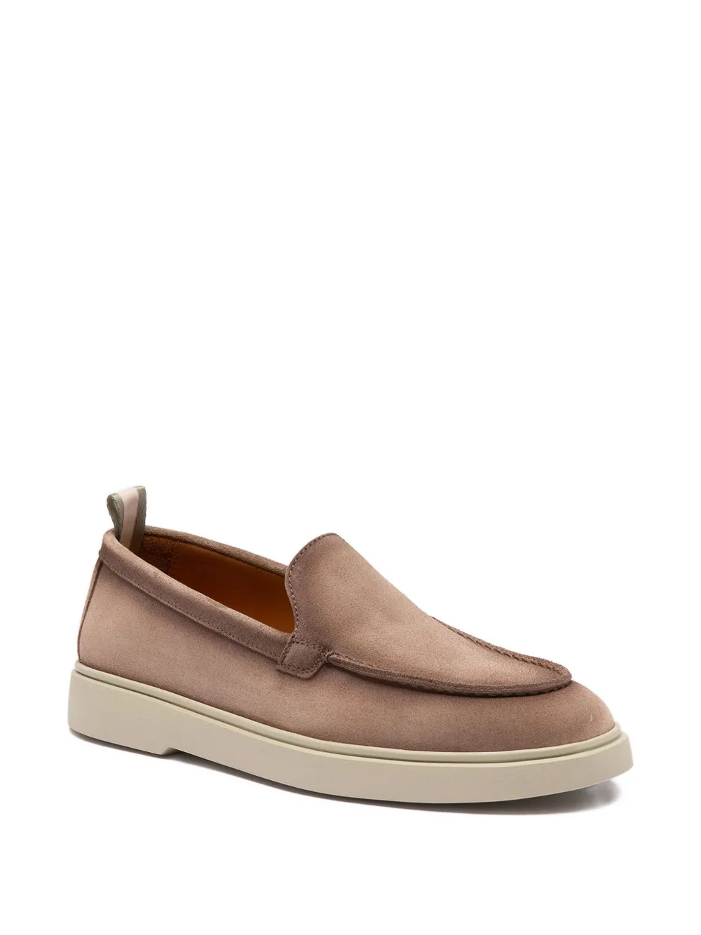 Officine Creative Bones 101 suède loafers Bruin