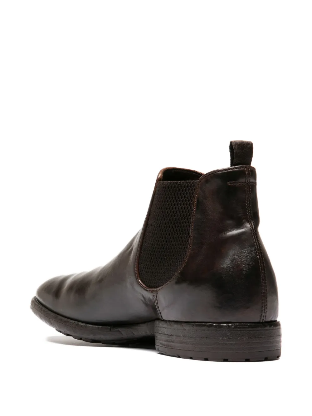 Officine Creative Prince leather Chelsea boots Bruin