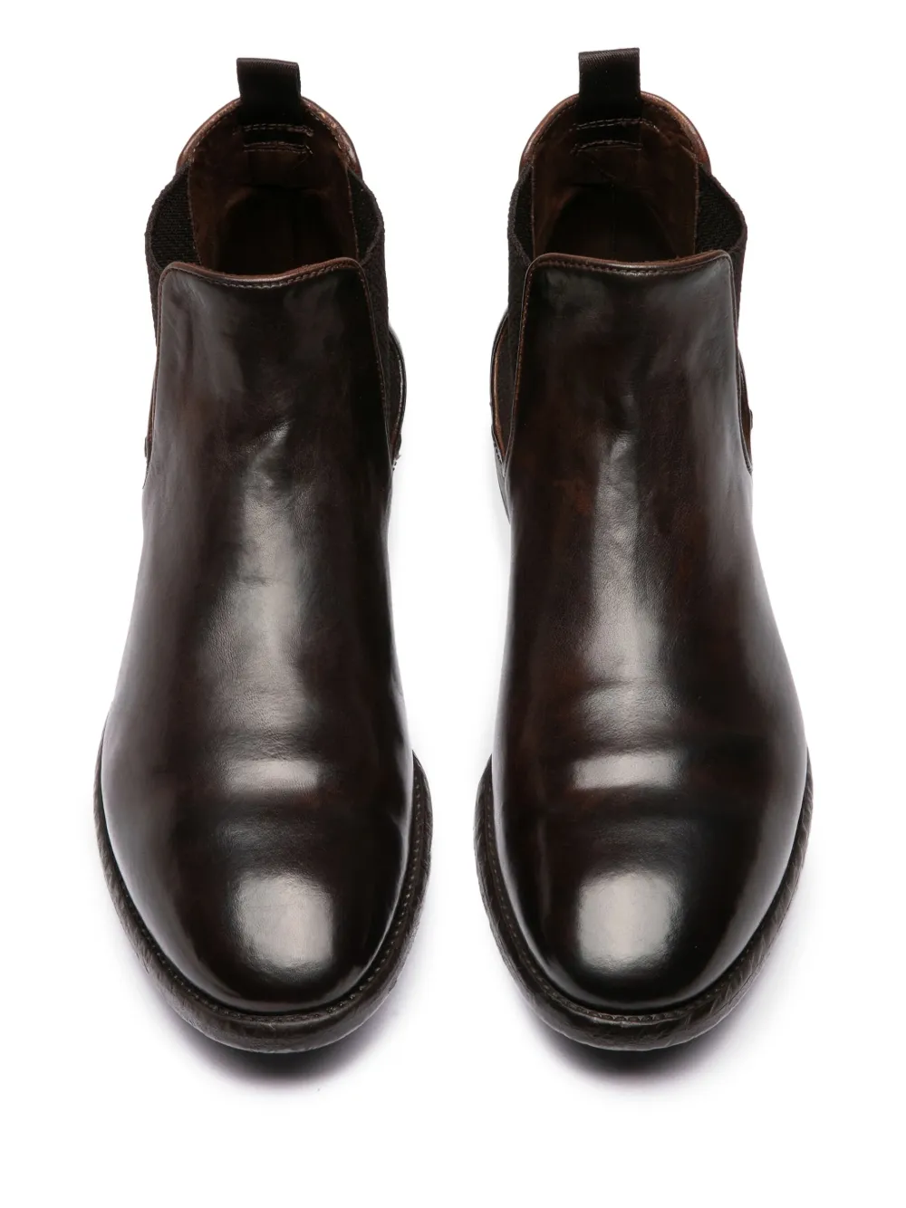 Officine Creative Prince leren Chelsea laarzen Bruin