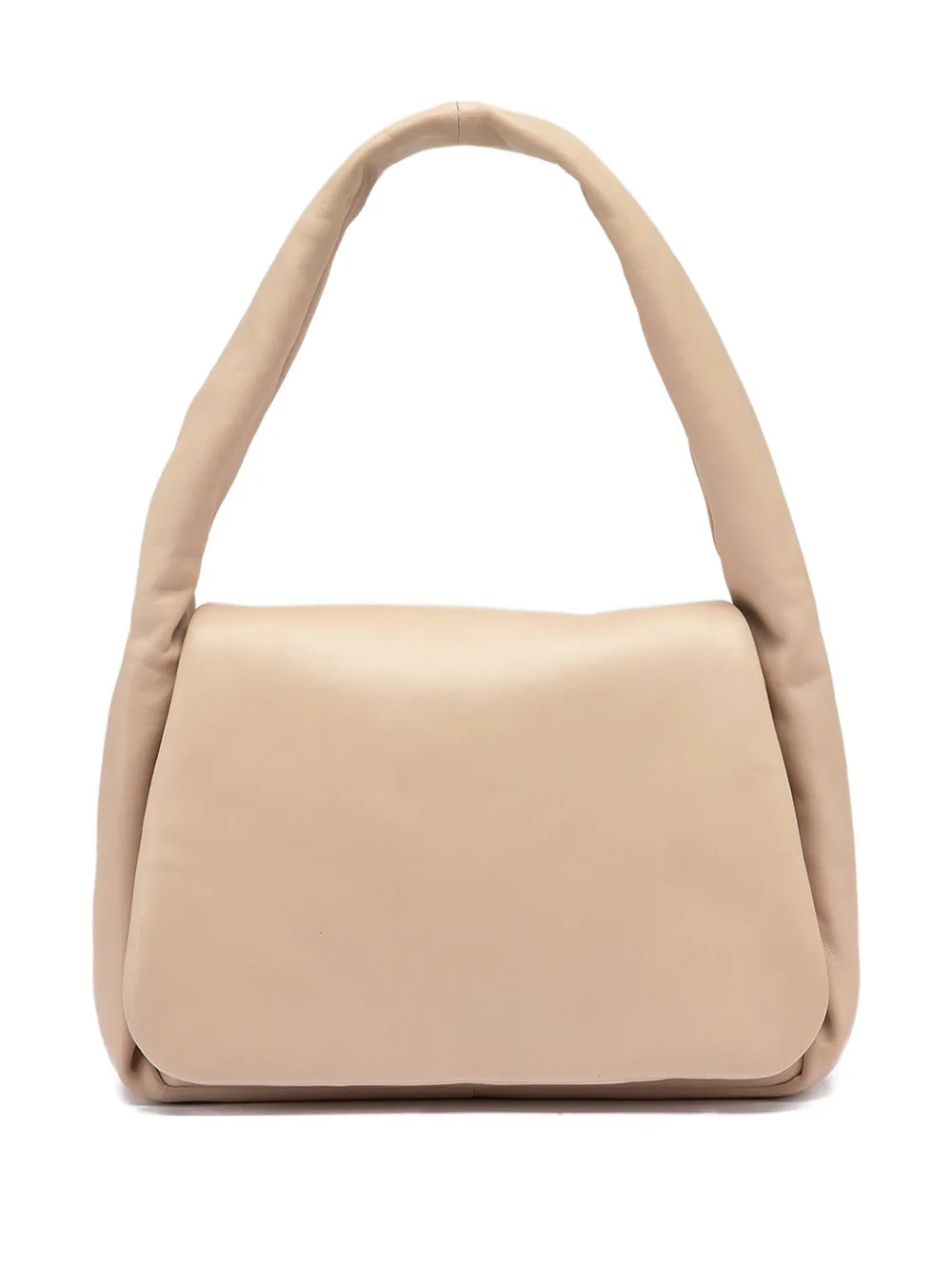 Officine Creative Padded Top-handle Shoulder Bag In Neutral