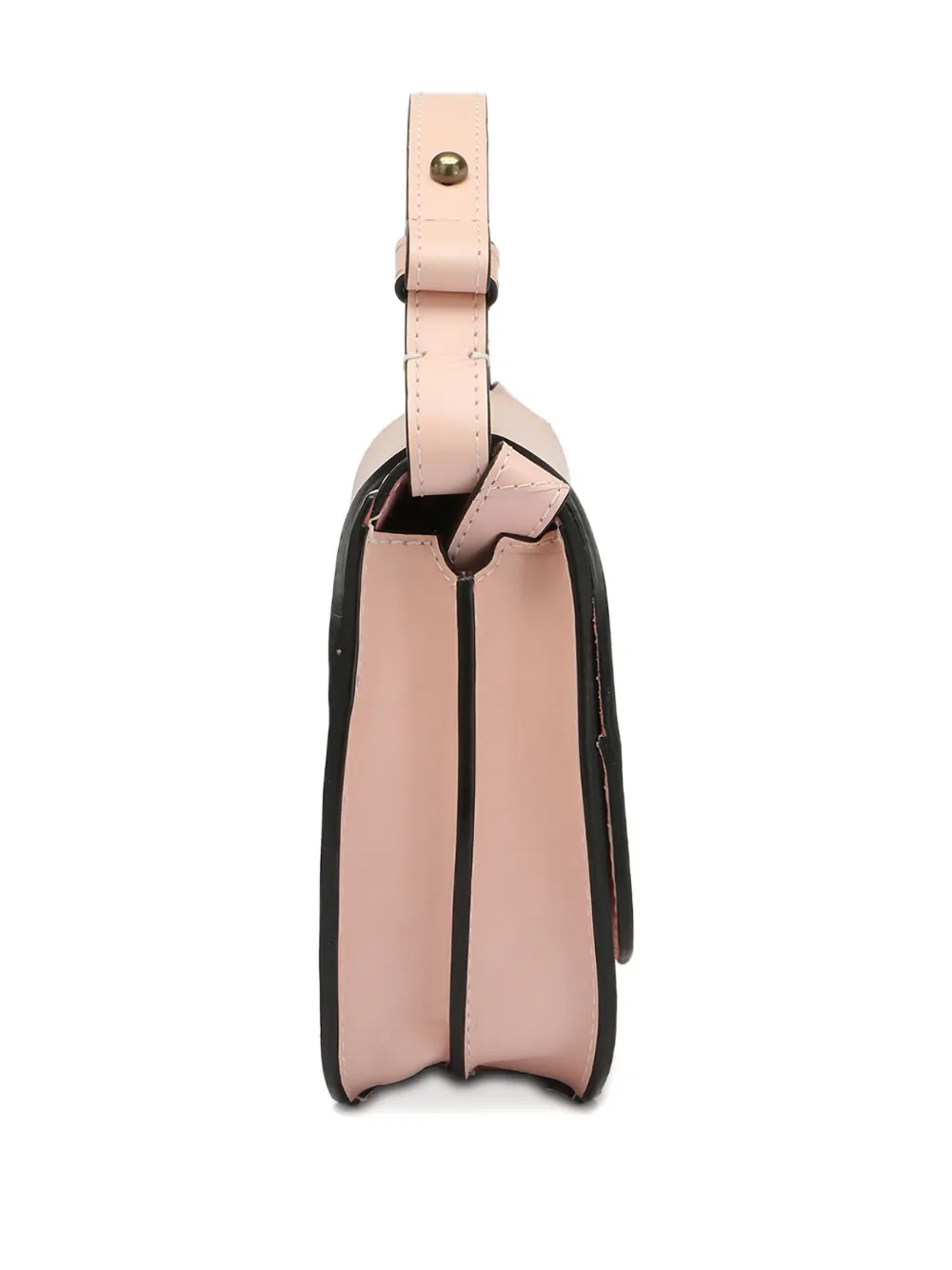 Officine Creative Saddle Flap Shoulder Bag In Pink