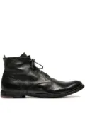 Officine Creative Archive lace-up leather boots - Black