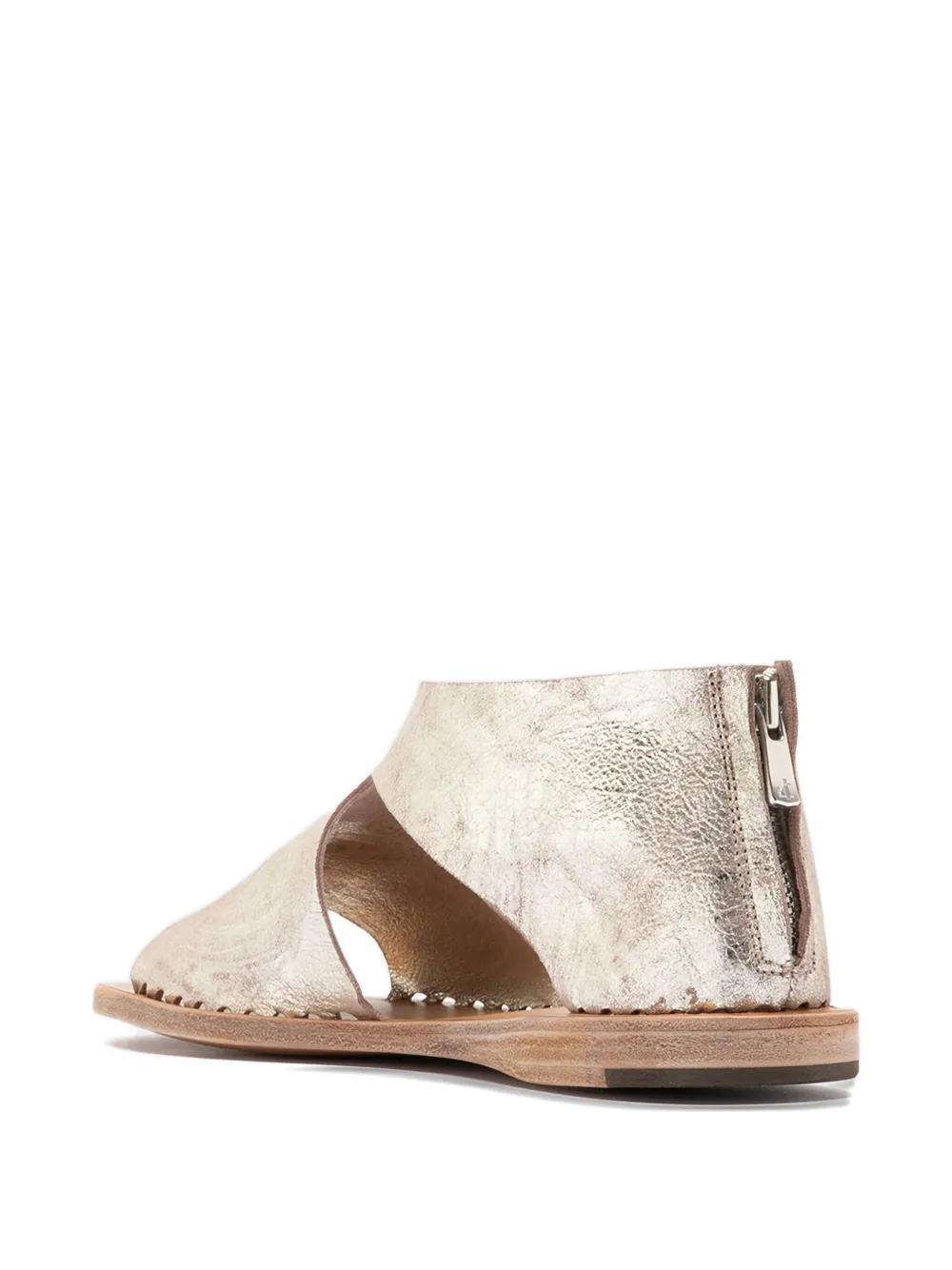 Officine Creative Sandalen met metallic-effect Zilver