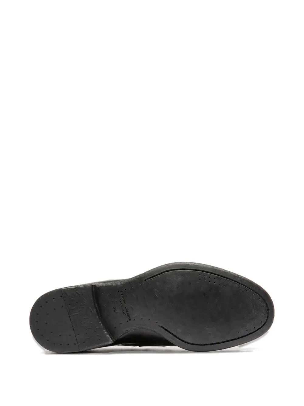 Officine Creative leather loafers Zwart