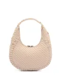Officine Creative Class woven leather shoulder bag - Neutrals