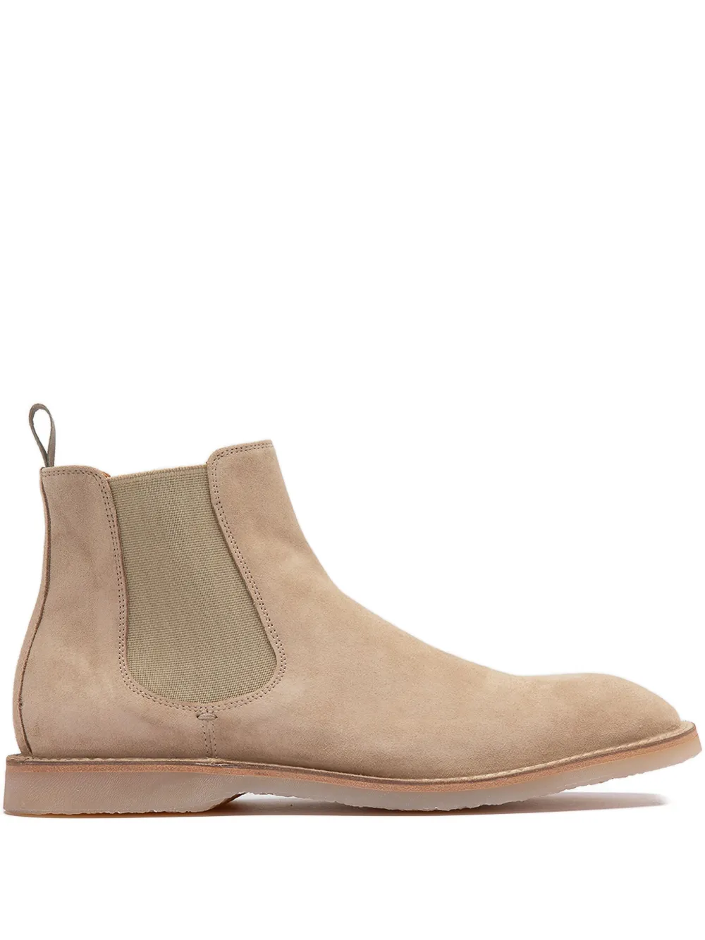 Officine Creative Flexus suede boots Beige