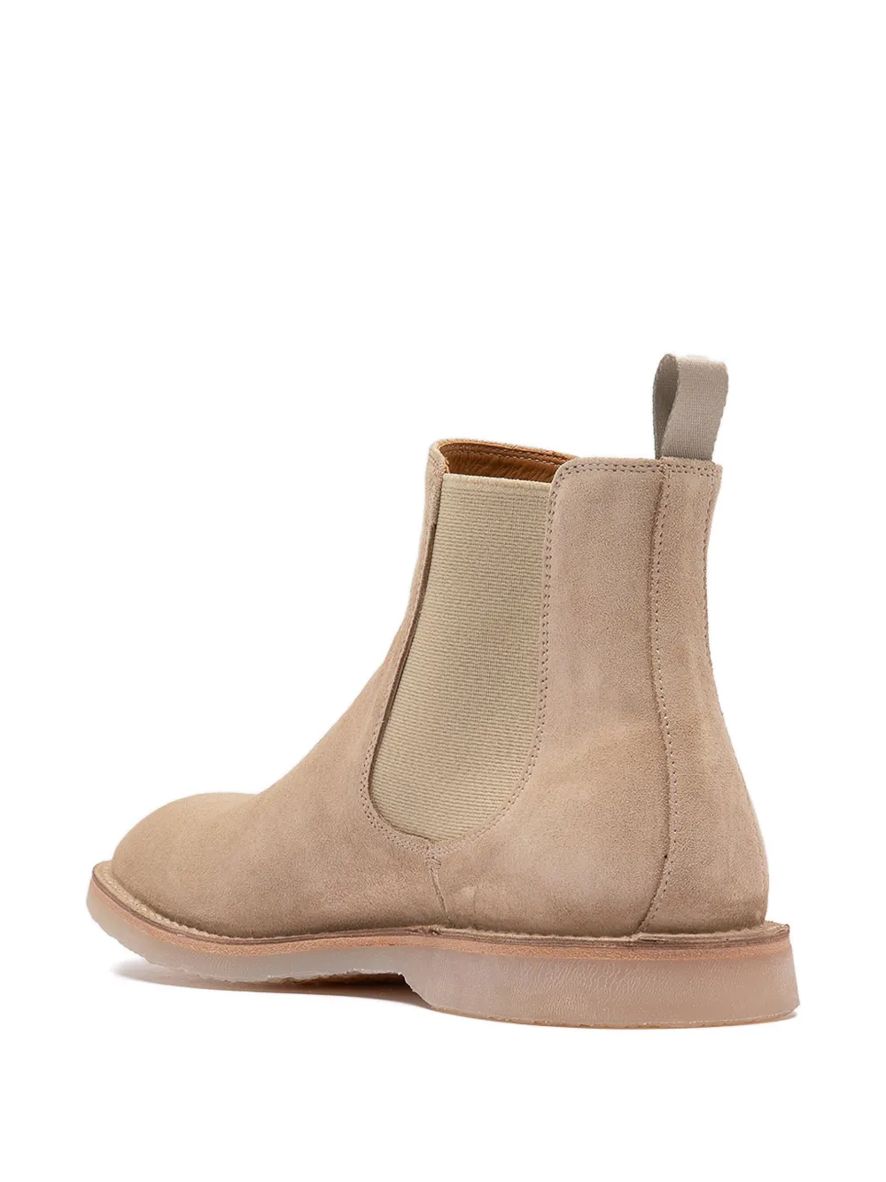 Officine Creative Flexus suede boots Beige