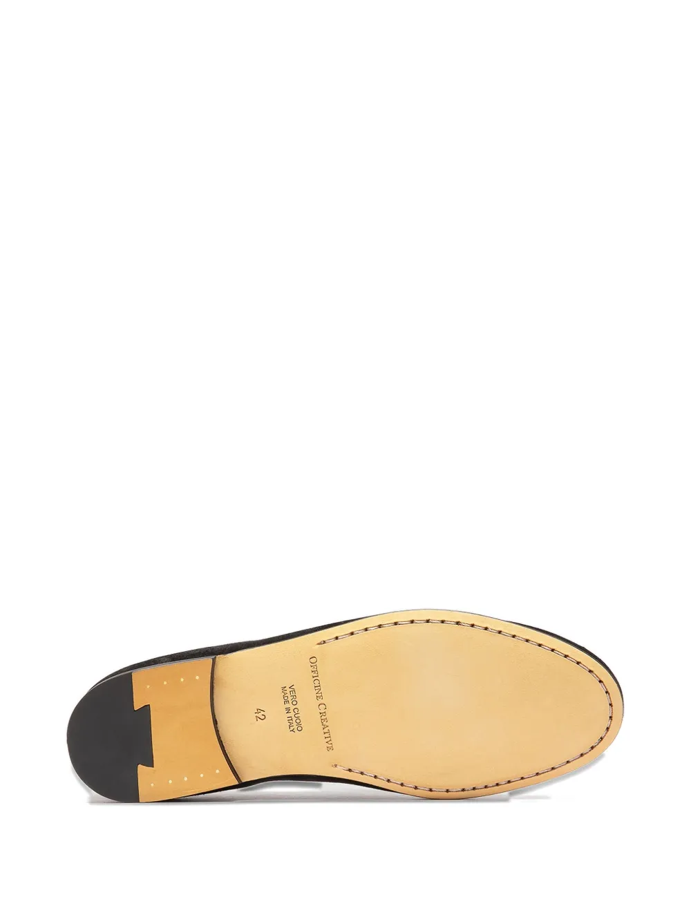 Officine Creative Leren loafers Zwart