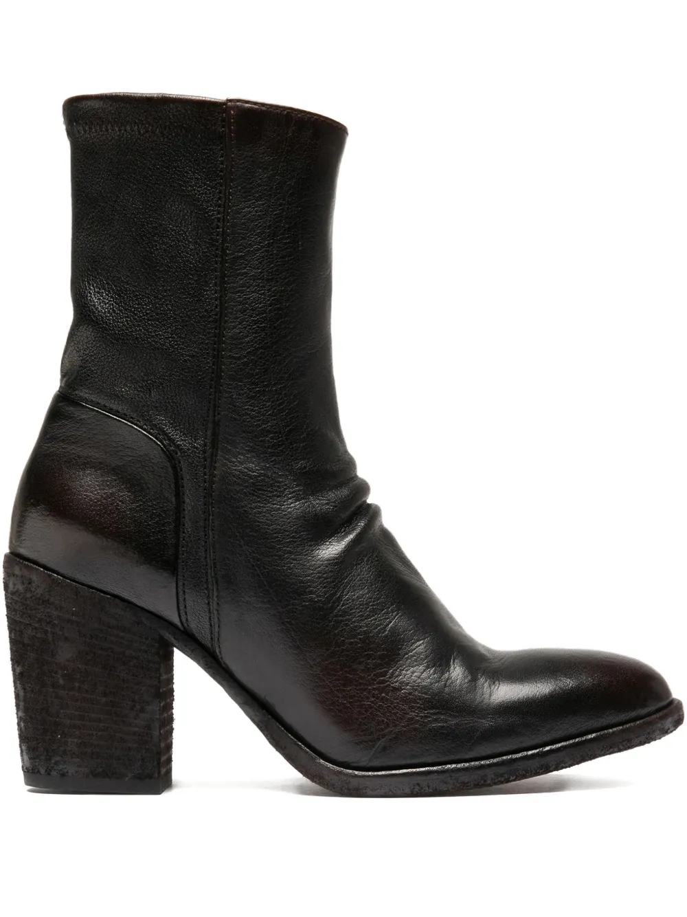 Officine Creative Sevan Zip-detail Boots In Black