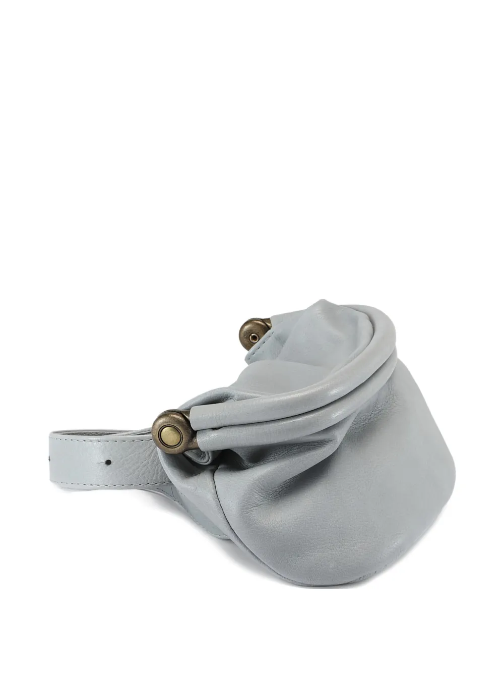 Officine Creative Helen/20 Leather Belt Bag In Blue