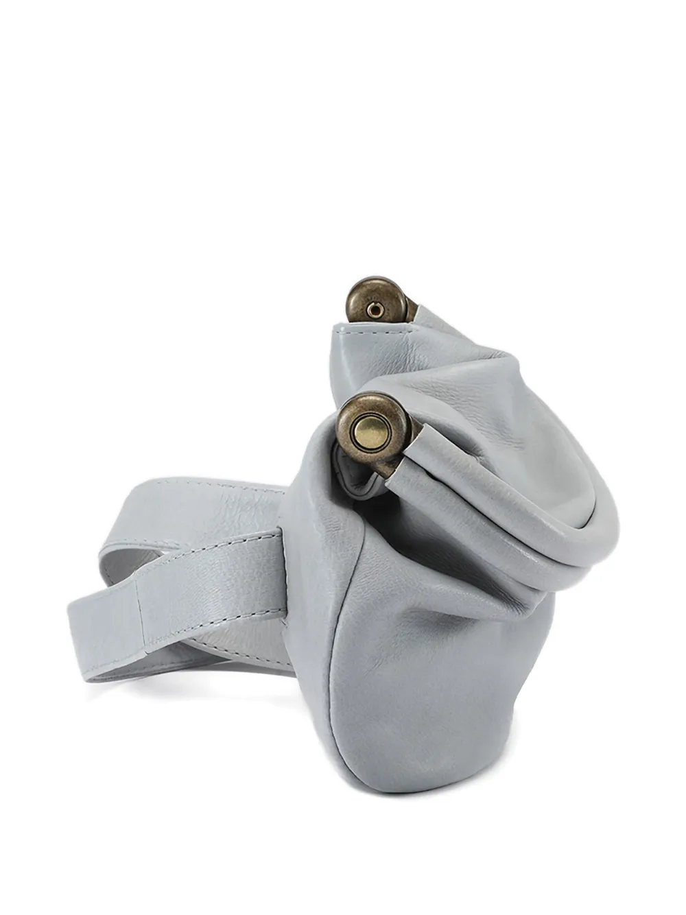 Officine Creative Helen/20 Leather Belt Bag In Blue