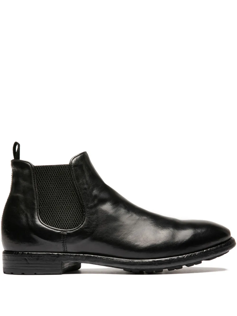 Officine Creative Prince leather boots Zwart