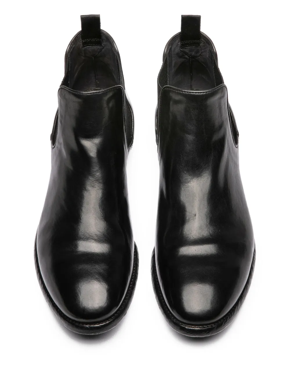 Officine Creative Prince leren laarzen Zwart