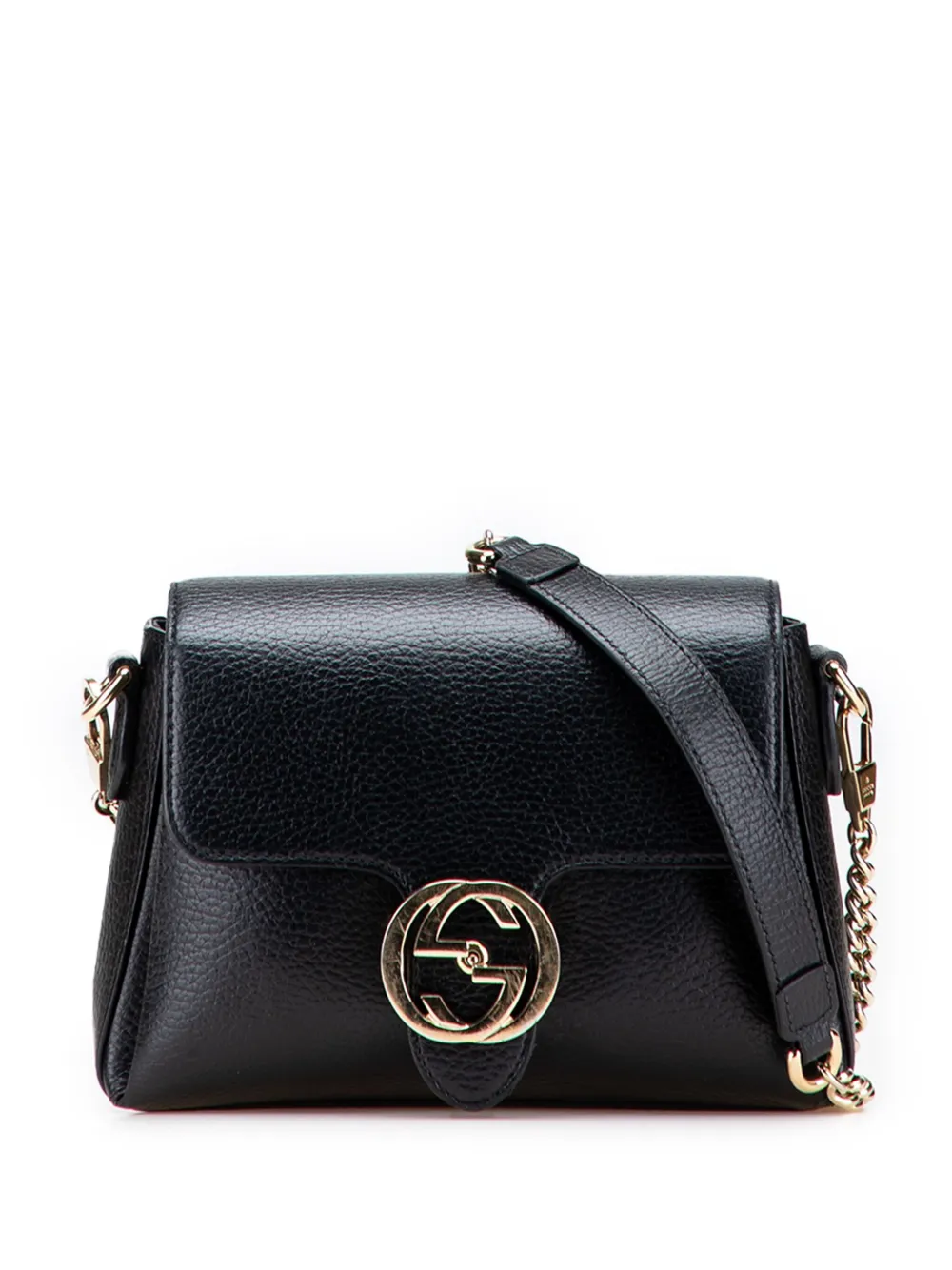 Gucci Pre-Owned 2016-2025 Small Dollar Calfskin Interlocking G Gucci Pre-Owned 2016-2025 Small Dollar Calfskin Interlocking G