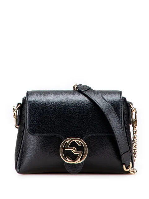Gucci Pre-Owned 2016-2025 Small Dollar Calfskin Interlocking G crossbody bag