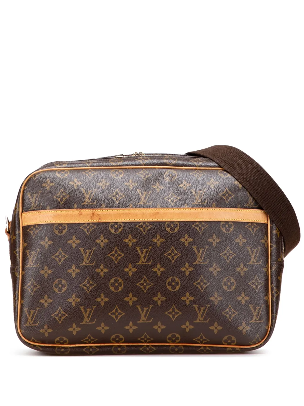 Louis Vuitton Pre-Owned 2003 モノグラム リポーター GM ショルダーバッグ | ブラウン | Image 1