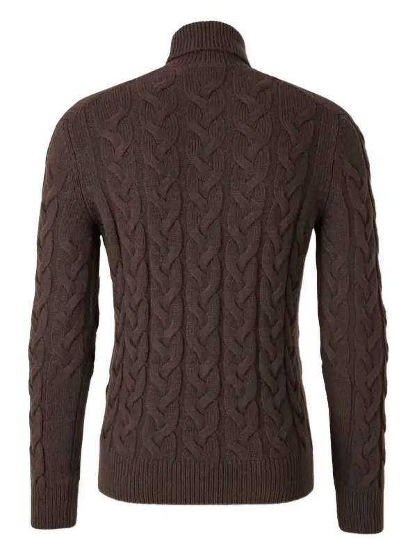 グランサッソ　Gran Sasso ケーブルタートルネックセーター 秋冬先行セール｜GRAN SASSO グランサッソ / ヴァージンウール