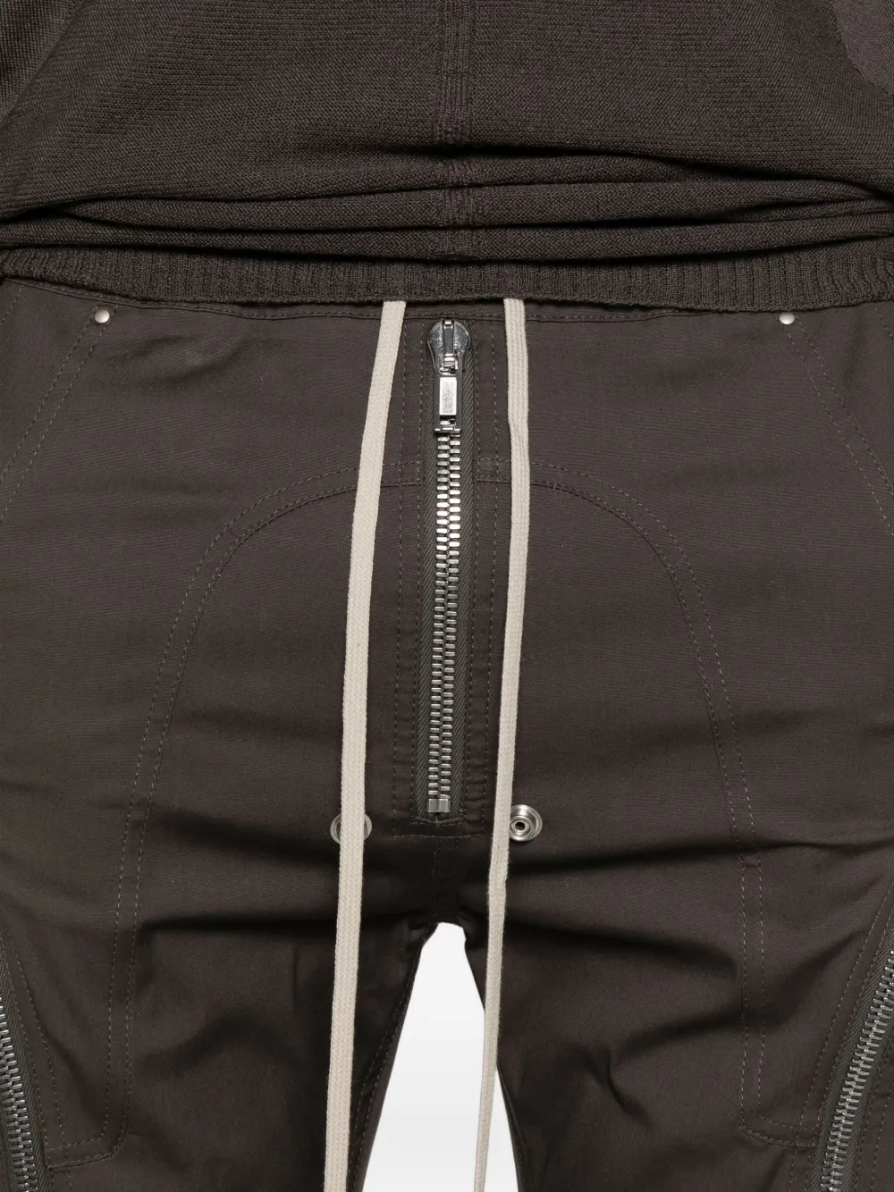 Rick Owens Cargo broek met rits Grijs