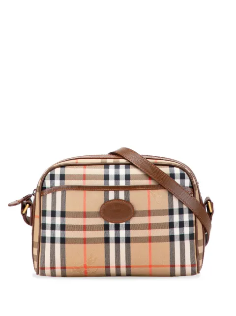 Burberry Pre-Owned 20th Century Haymarket Check Canvas crossbody bag