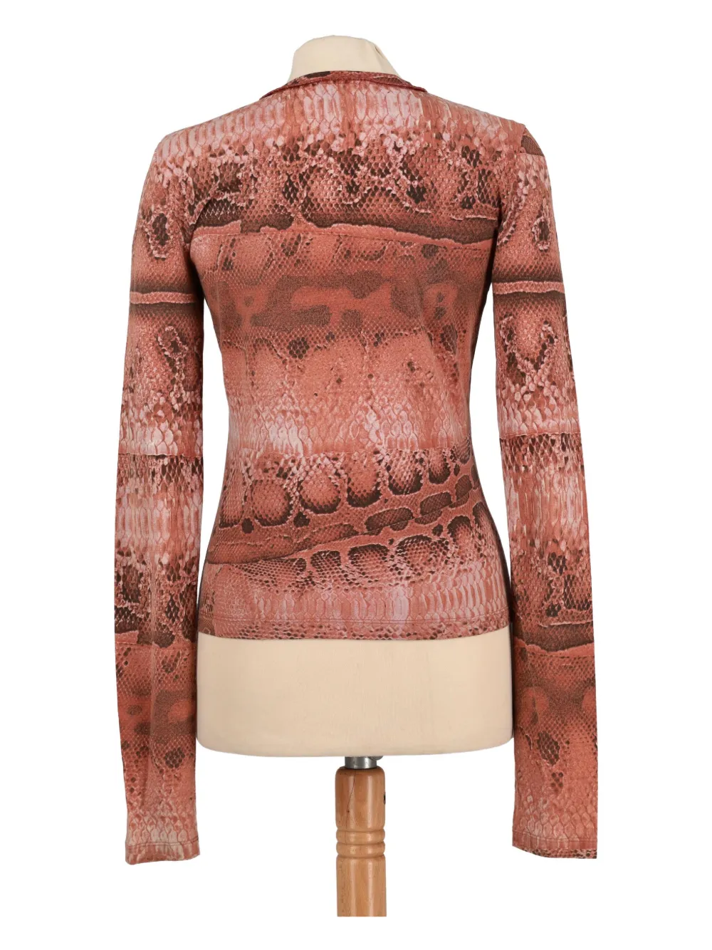 Just Cavalli python-print V-neck top | Image 2