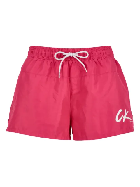 Calvin Klein logo-print swimsuit shorts