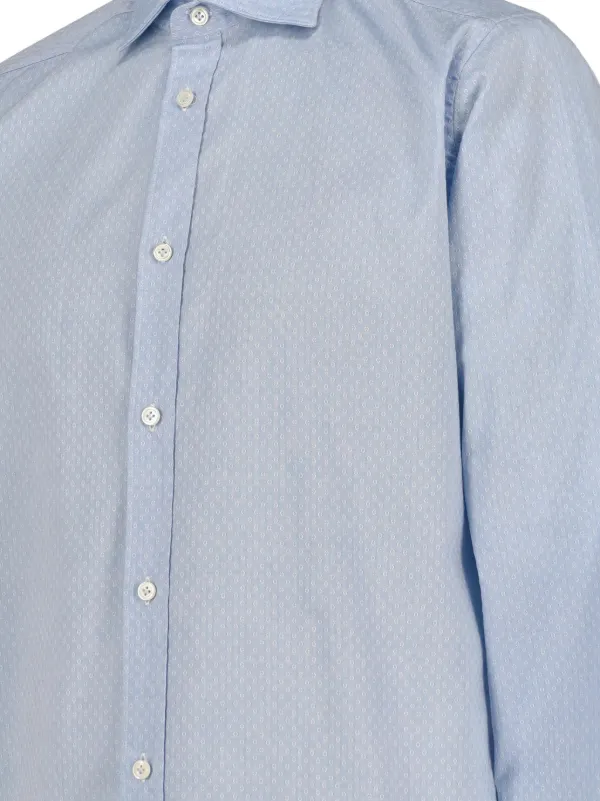 2000s dress shirt 2000s Dolce & Gabbana Medieval Keys Dark Grey Shirt – Dolce Vita Hub main image 0