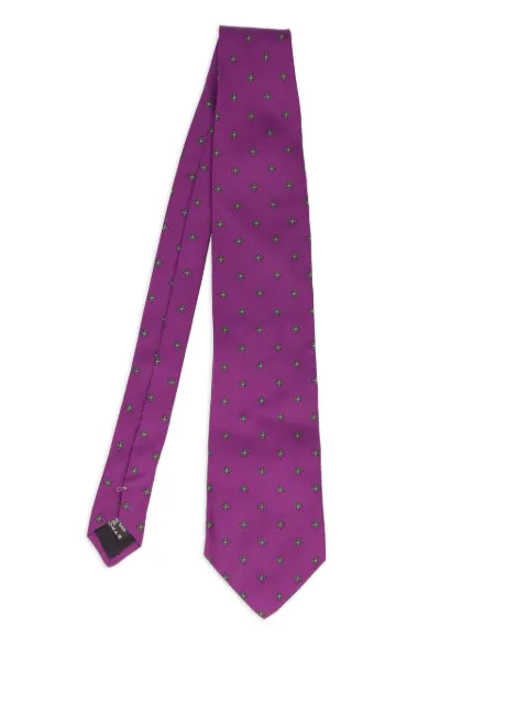 Etro Pre-Owned floral-print silk tie