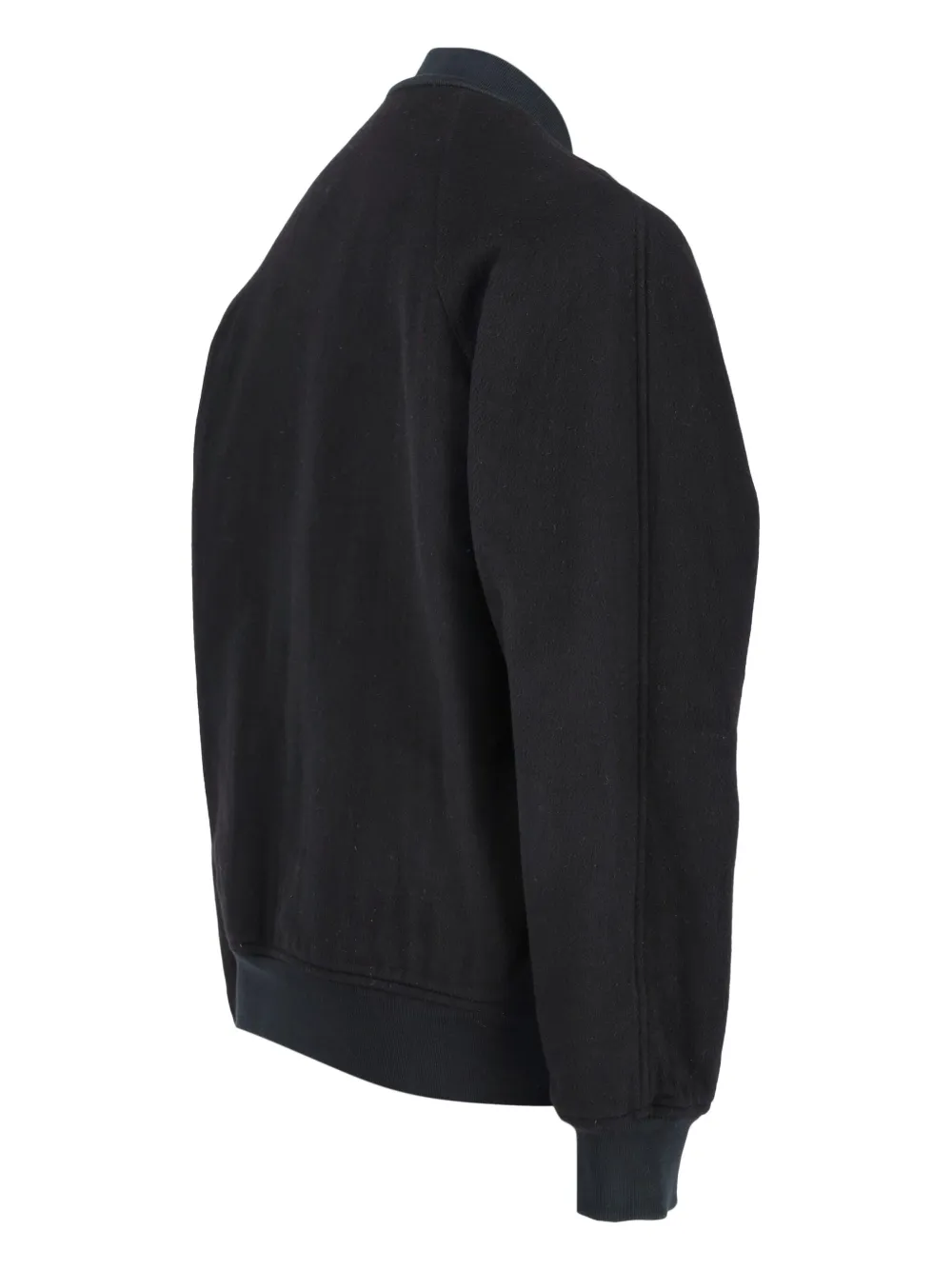 Pre-owned Marc Jacobs Button-fastening Bomber Jacket In Black