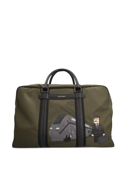 Dolce & Gabbana train-detail travel bag