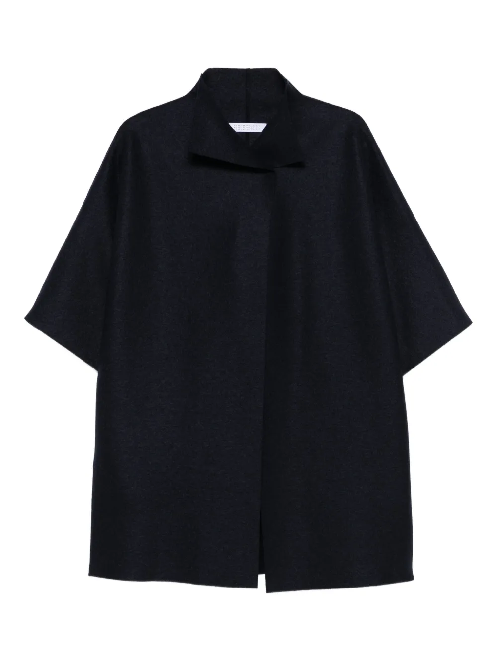 Harris Wharf London short-sleeve collared coat | Blue | Image 1