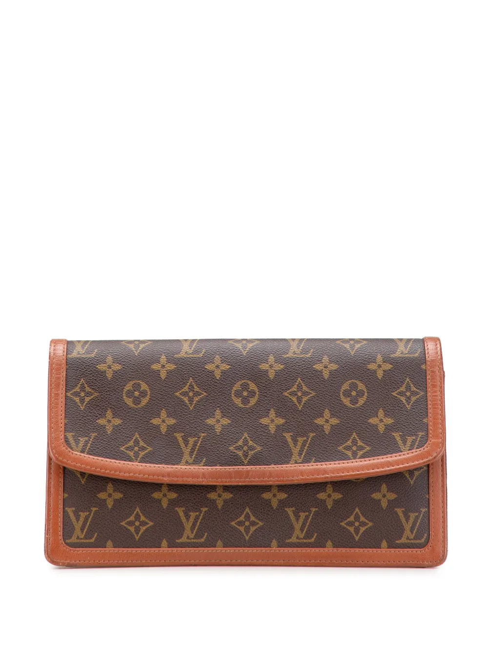 Louis Vuitton Pre-Owned 1999 Monogram Pochette Dame GM clutch bag | Brown | Image 1