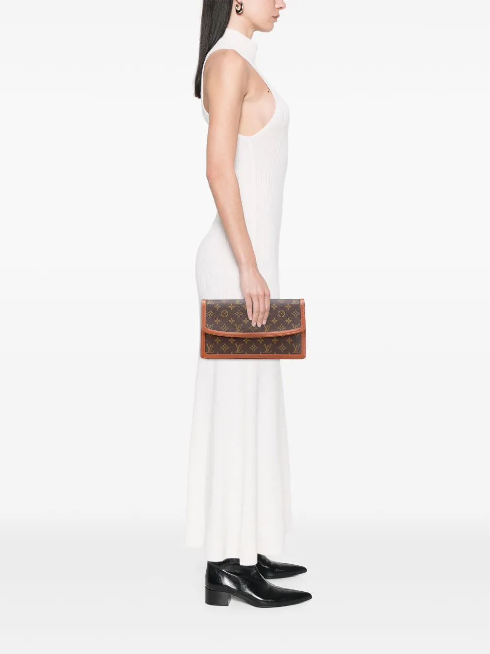 Louis Vuitton Pre-Owned 1999 Monogram Pochette Dame GM clutch bag | Pre-Owned | Image 2