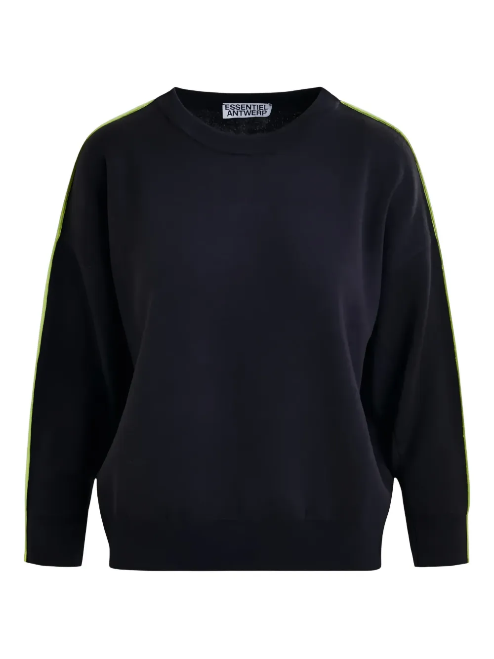 Essentiel Antwerp Trui met naaddetail Blauw