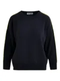 Essentiel Antwerp seam-detail sweater - Blue