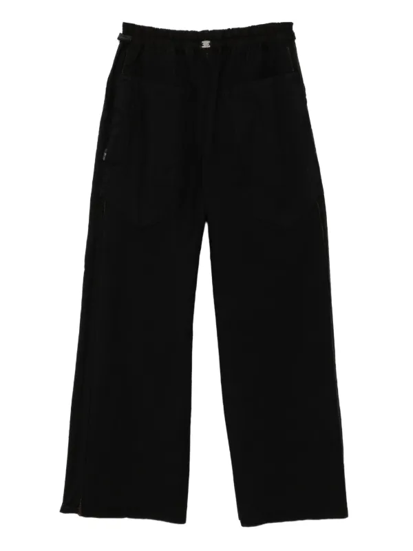 69 ストレートパンツ | ブラック | FARFETCH JP