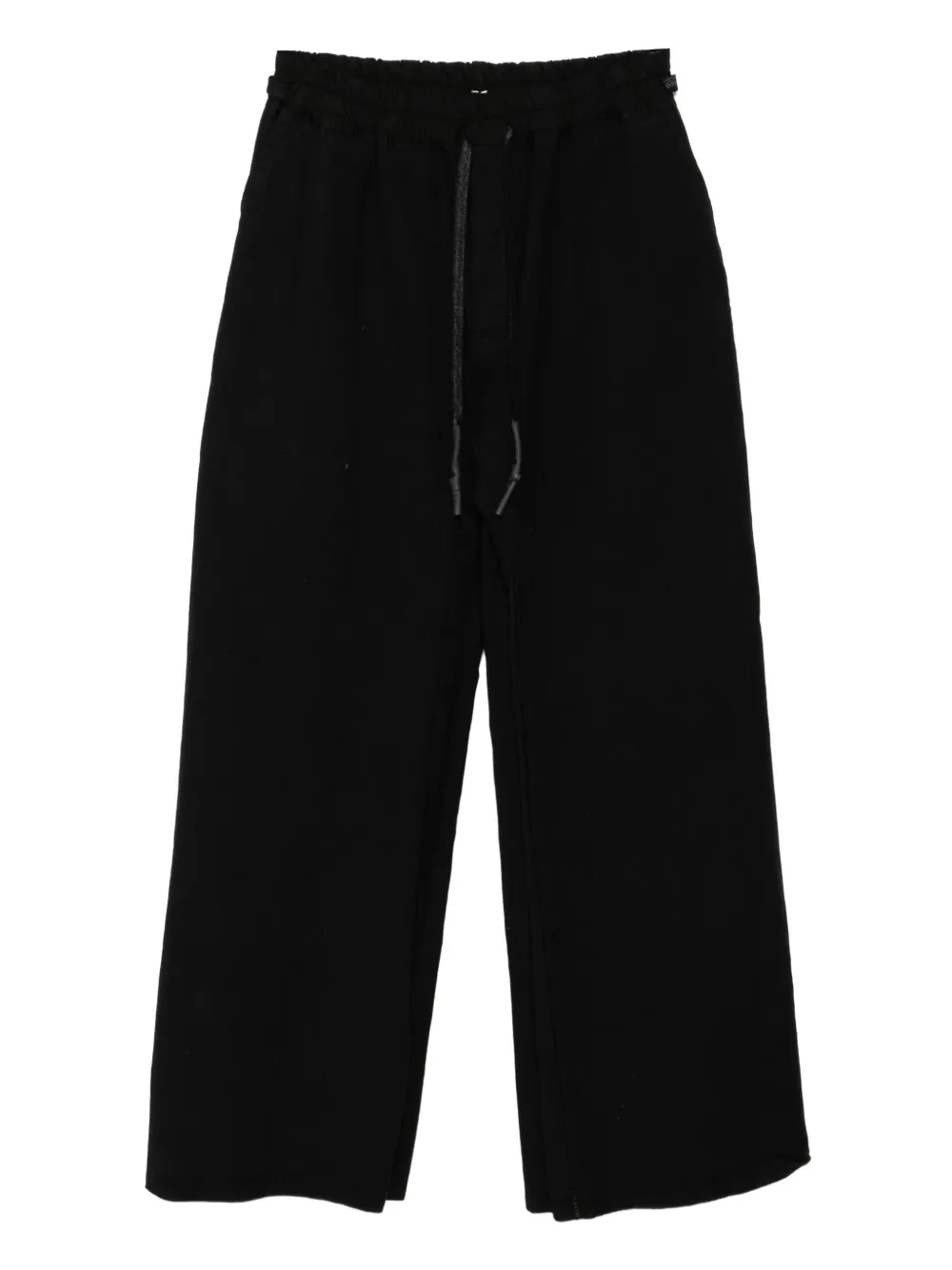 69 BY ISAAC SELLAM straight-leg trousers – Black