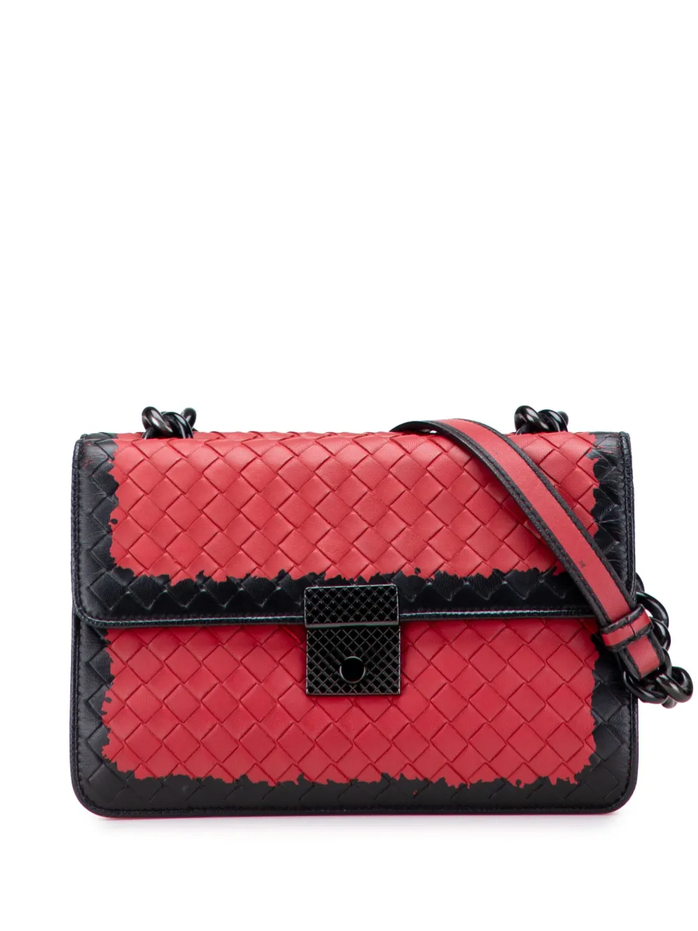Bottega Veneta Pre-Owned 2012-2025 Nappa Intrecciato Glass shoulder Bottega Veneta Pre-Owned 2012-2025 Nappa Intrecciato Glass shoulder