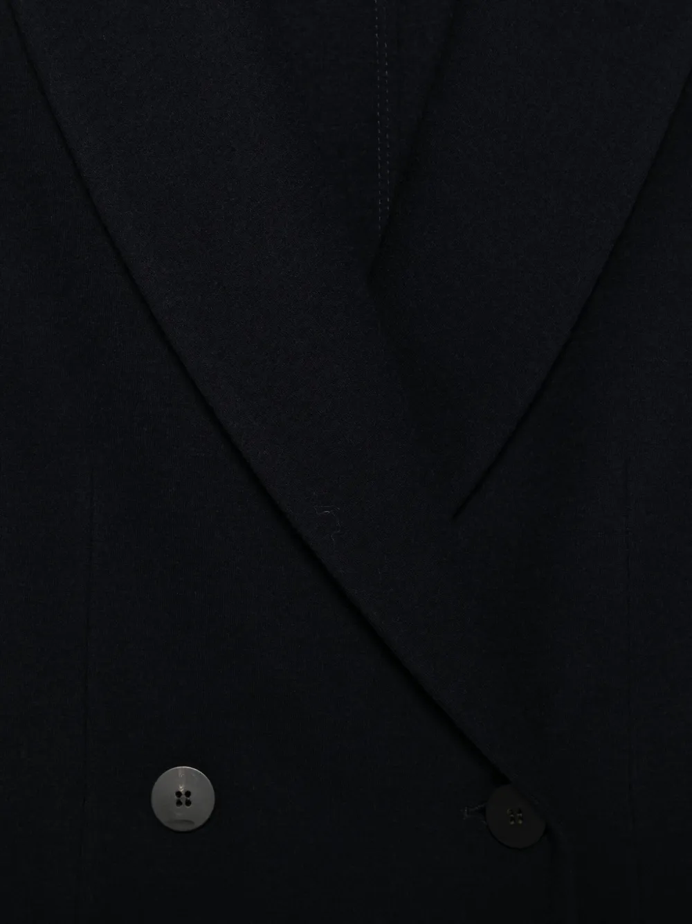 Harris Wharf London Double-breasted Blazer In Blue