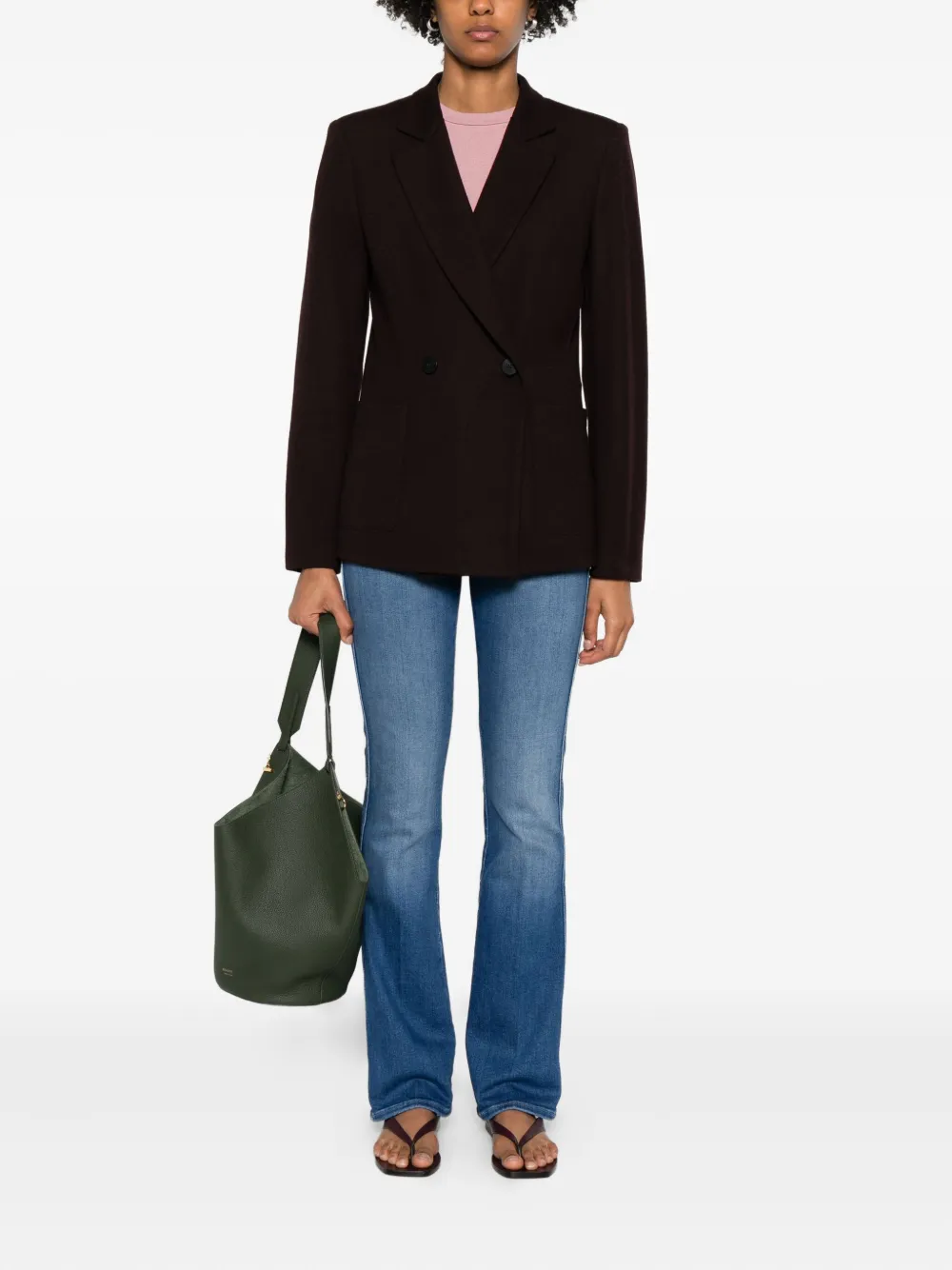 Harris Wharf London double-breasted wool blazer | Blazers | Image 2