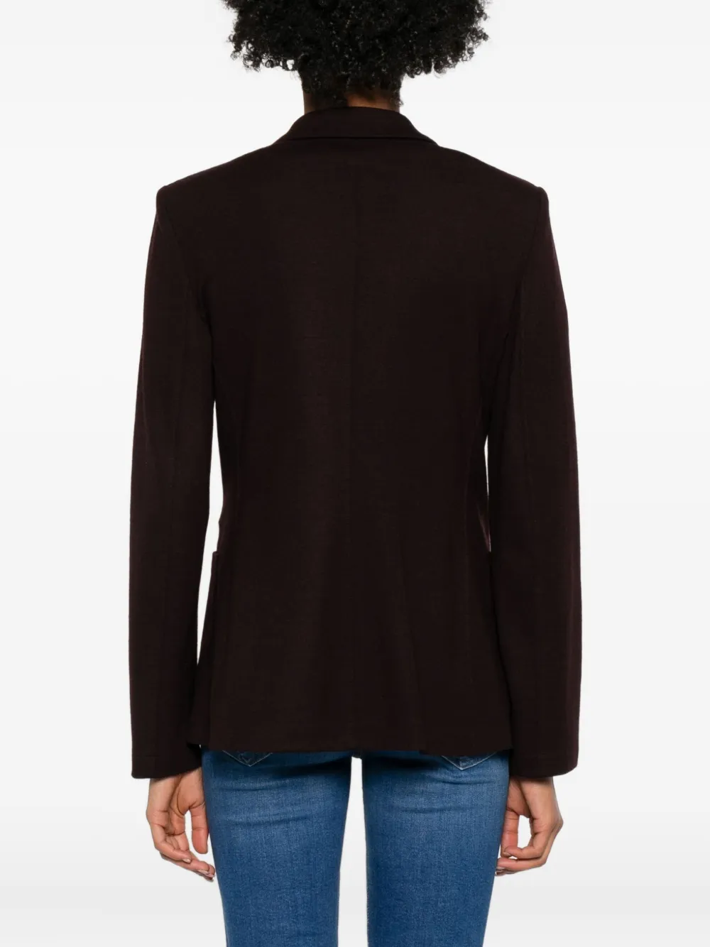 Harris Wharf London Wollen blazer met dubbele rij knopen Rood