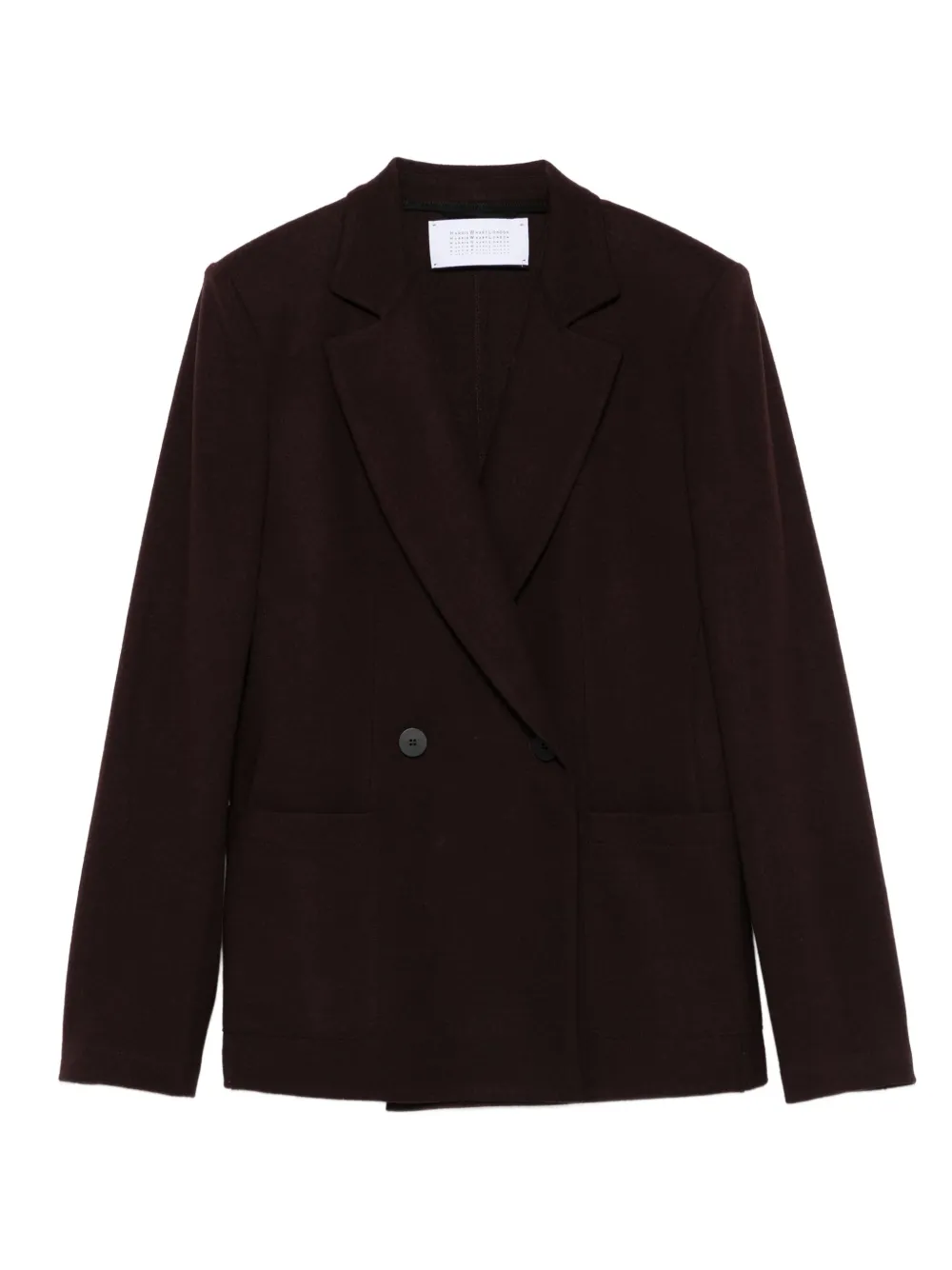 Harris Wharf London double-breasted wool blazer | Red | Image 1