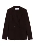 Harris Wharf London double-breasted wool blazer - Red