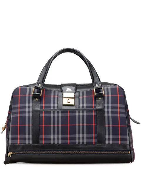 Burberry Pre-Owned 20th Century House Check Canvas travel bag